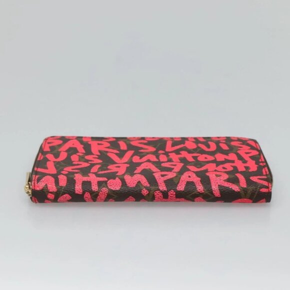 LOUIS VUITTON Monogram Graffiti Zippy Wallet Pink - Picture 6 of 16